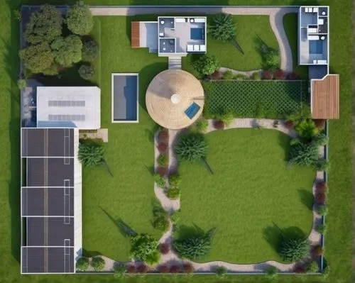 parrot farm,aerial view umbrella,helipad,bird's-eye view,floorplan home,view from above,garden elevation,landscape plan,japanese zen garden,landscape design sydney,garden design sydney,house floorplan