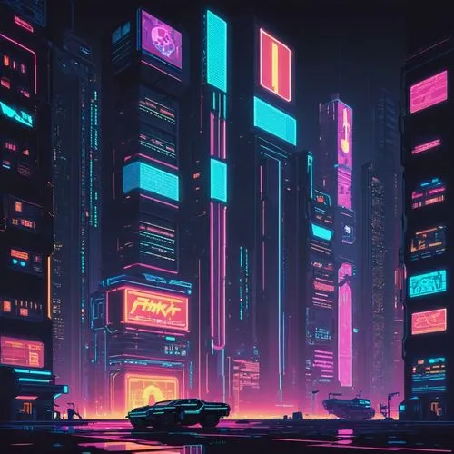 Pixel Art,80's design,synth,cybercity,cyberpunk,polara,cybertown,neon arrows,cyberscene,cyberworld,colorful city,retro styled,retro background,cityscape,abstract retro,neon,neon coffee,urban,futuristi