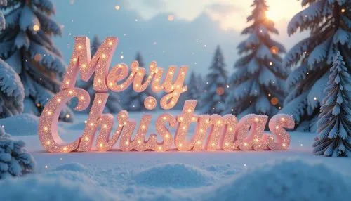 the letters "Merry Christmas" made of crystal and clouds flying over the forest.

Temperatures in the taiga biome regions are spiking faster than other regions of the world; Discovering Finland On Twi
