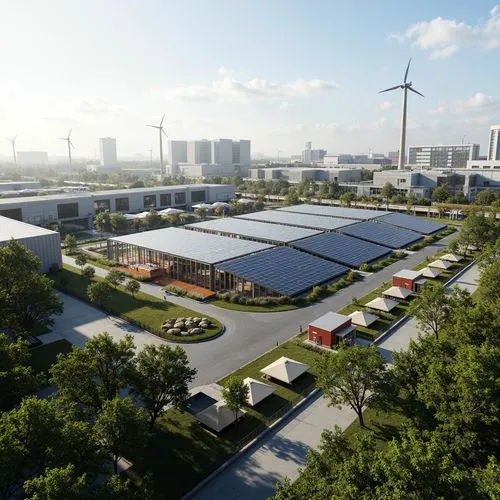 Energy Plant Minimalism Style Design Ideas