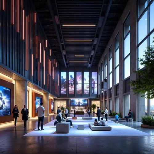 Futurism Style Visitor Center Design Ideas