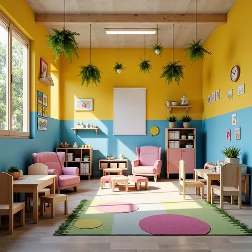 Kindergarten Structuralism Style Architecture Design Ideas