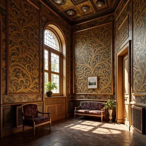Art Nouveau Style Building Interior Design Ideas
