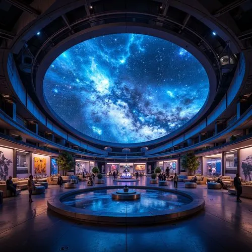 Planetarium Green Architecture Design Ideas