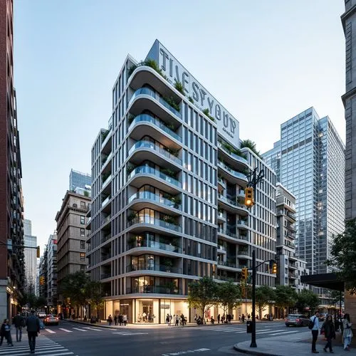 Skyscrapers Modernism Style Design Ideas