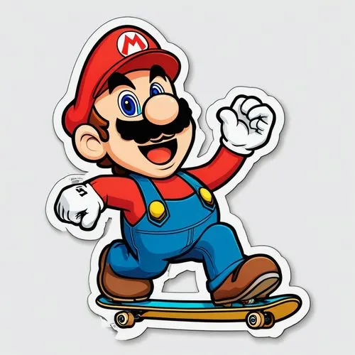 skateboard clipart with mario brothers, sticker shape, white background











,clipart sticker,morio,skateboard,skater,skate board,skater boy,my clipart,marios,skateboarder,plumber,skateboards,ma