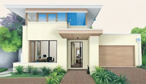 Vvienda Moderna,floorplan home