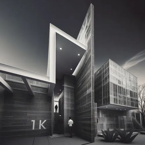 Dark Architecture Sketch_access,unbuilt,corbu,libeskind,renderings,revit,futuristic art museum,snohetta,hejduk,3d rendering,metaldyne,masdar,docomomo,newbuilding,modern architecture,arq,futuristic arc