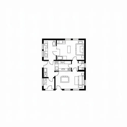 室内平面设计图，户型图，黑白线稿,the floor plan for the three bedroom apartment,floorplans,house floorplan,floorplan,floorplan home,floorpan,floor plan