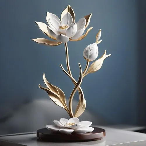 one flower