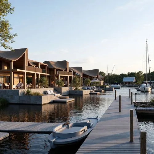 Boathouse Blobitecture Style Park Design Ideas