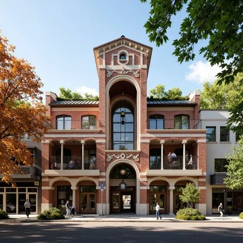 Coastal Community Romanesque Style Design Ideas