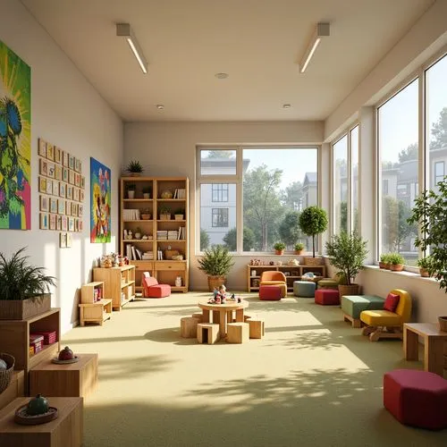 Canyon Kindergarten Academic Style Design Ideas