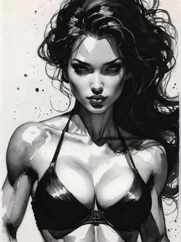 (MASTERPIECE, (painting|drawing)), (Sketch|black sumi-e INK DRAWING)

Stephanie Dahl

PERFECT PHYSIQUE, big round silicon boobs

random clothes,an art work with some ink and color paint,muscle woman,w