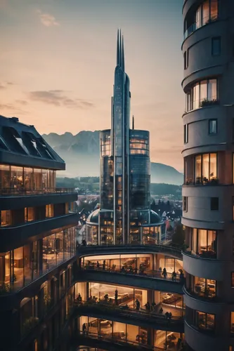 Austrian architectural style future city, ,frankfurt,zurich,düsseldorf,frankfurt am main germany,skyscraper uptown munich,stuttgart,freiburg,duisburg,milano,urban towers,bielefeld,frankfurter würstche