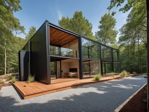 Ultra-premium luxury villa in the heart of a dense emerald forest, monolithic architecture crafted from black antique natural stone and dark marble textures, sophisticated contemporary design, dramati