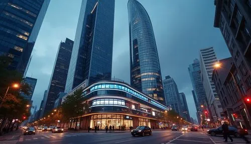 Skyscrapers Modernism Style Design Ideas