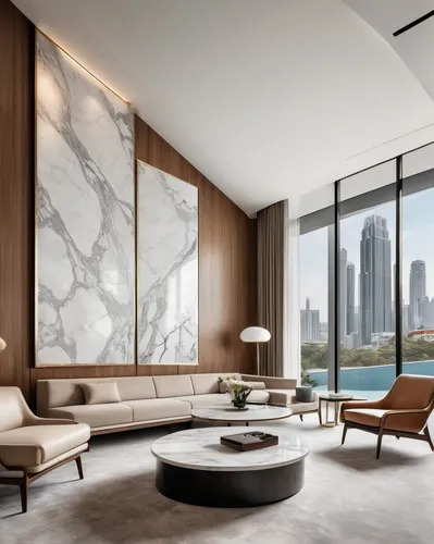 retro and modern combos at the lounge of 1970s style and todays trend,interior modern design,luxury home interior,modern living room,contemporary decor,modern decor,penthouse apartment,fisher island,a