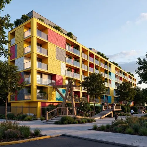 Social Housing Structuralism Style Architecture Design Ideas