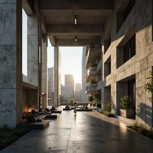 Cinema Brutalism Style Architecture Design Ideas