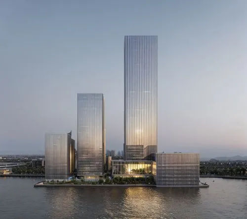 modern buildings, at dusk,skyscapers,inlet place,renaissance tower,international towers,elbphilharmonie,the skyscraper,urban towers,hoboken condos for sale,hudson yards,skyscrapers,residential tower,s