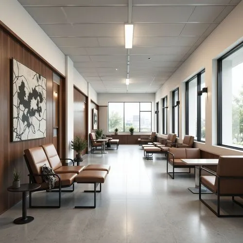 Bauhaus Style Hospital Interior Design Ideas