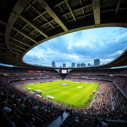 Brutalism Style Football Stadium Architecture Design Ideas