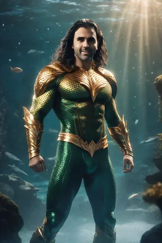 cabelos escuros, metade do corpo abaixo da água,aquaman,god of the sea,merman,sea god,the man in the water,sea man,greek god,aquatic herb,poseidon,version john the fisherman,athene brama,merfolk,sport