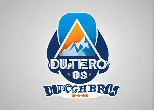 Design a sleek and modern Dutch Bros logo for a trendy and urban coffee shop.,north sumatra,west sumatra,logo,duster,bucegi,semeru,logo header,social logo,logodesign,the logo,logos,fire logo,duesenber
