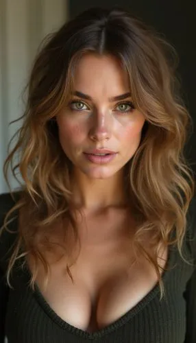 a woman with an almost -   poses for the camera,topanga,scherfig,nicodemou,zissman,vergara,attractive woman