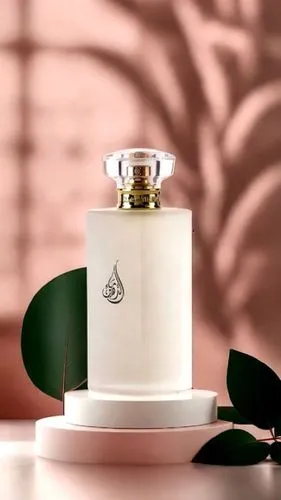an open white bottle sitting on top of a table,scent of jasmine,coconut perfume,fragrance,lily of the desert,perfume bottle,natural perfume,perfumery,colognes,creating perfume,perfume bottle silhouett