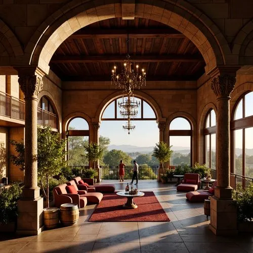 Winery Baroque Style Architecture Design Ideas