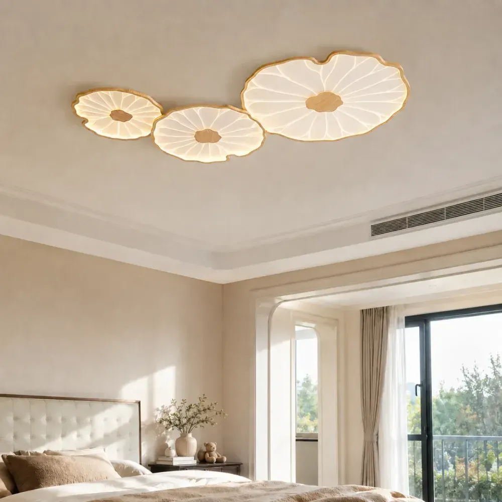 Lily Pad Ceiling Lamp Combination