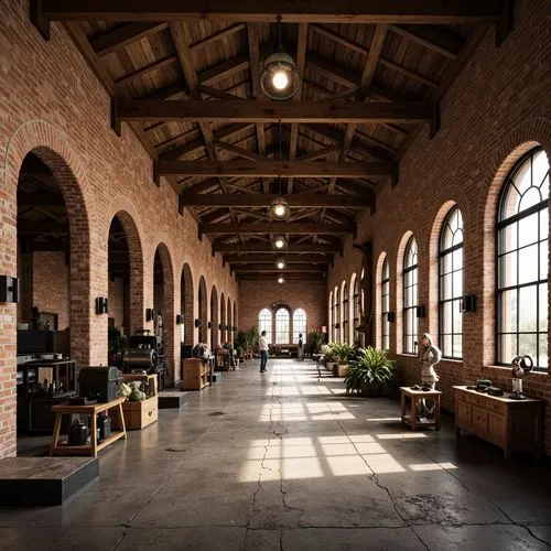 Warehouse Romanesque Style Architecture Design Ideas