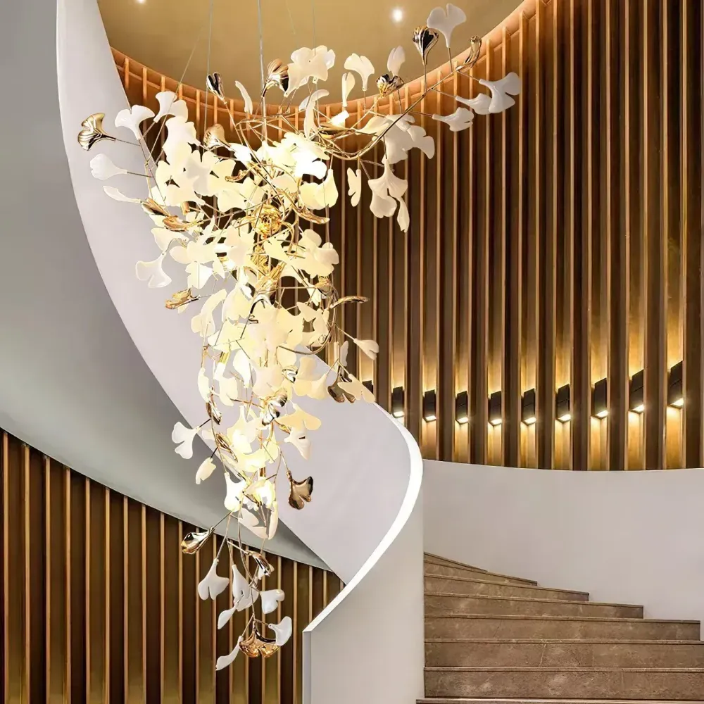 Tip Tlying Ginkgo Chandelier