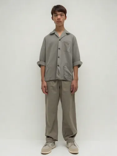 a man in a grey shirt and khaki pants,shmuel,crewcuts,shmuelevitz,lilladher,khakis,shmuger,cargos,children is clothing,a uniform,guayabera,khaki,sandmann,sinjin,joji,geraes,tolkun,milonakis,boys fashi