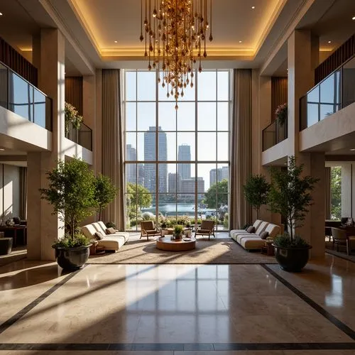 Romanesque Style Hospitality Architecture Design Ideas