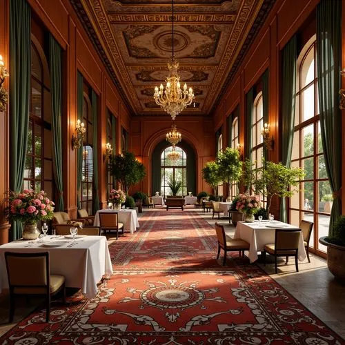 Dining Hall Structuralism Style Building Design Ideas