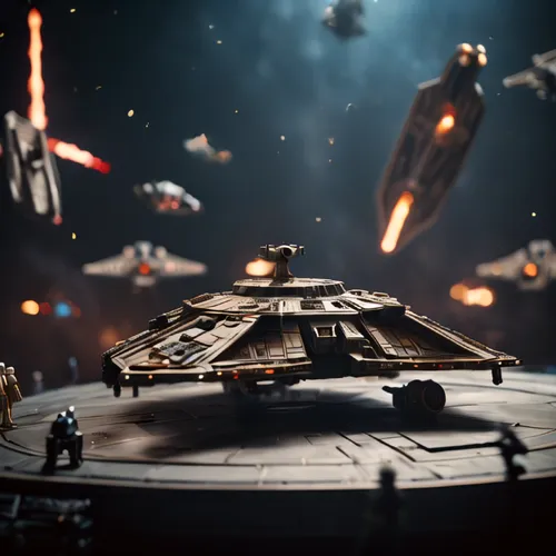 star wars space battle, hassleblad photograph, panasonic film,x-wing,victory ship,delta-wing,ship releases,space ships,battlecruiser,flagship,millenium falcon,carrack,fast space cruiser,supercarrier,c