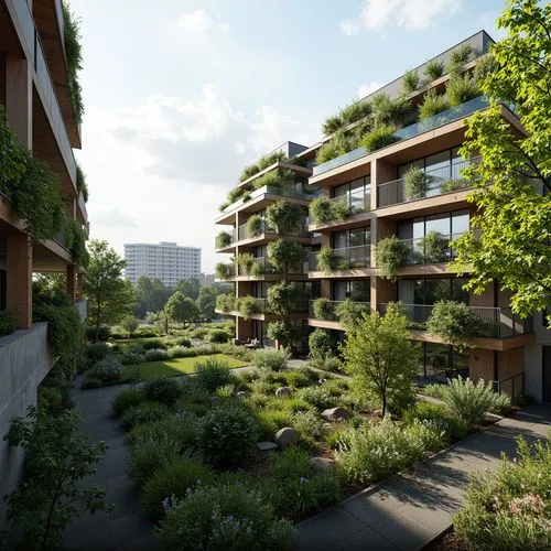 Sustainable Hostel Organic Architecture Design Ideas