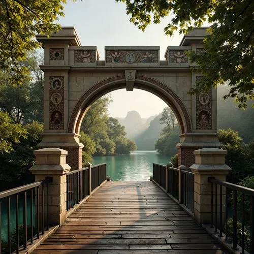 Vehicular Bridge Renaissance Style Architecture Design Ideas