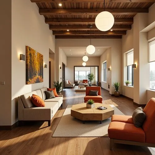 Community Transitional Style Building Interior Design Ideas