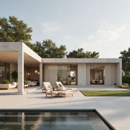 Pavilion Minimalism Style Architecture Design Ideas