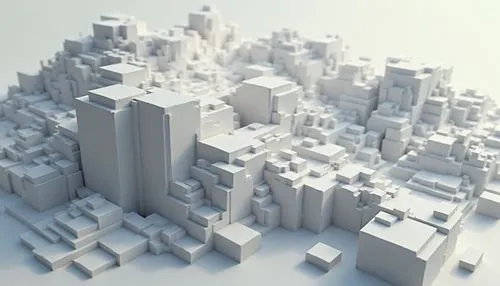 Intricately arranged, magnificent CAD 3D Minecraft mesh objects of precise beauty, convey perfection through meticulous composition, shot in exquisite high-resolution detail, akin to an LSST camera's 