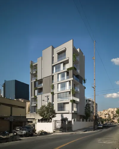 Mashhad urban environment, realistic, cloudy sky,apartment building,residential tower,apartment buildings,apartment block,apartments,multistoreyed,mixed-use,sky apartment,multi-story structure,residen