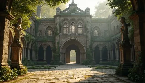 Monastery Transitional Architecture Design Ideas