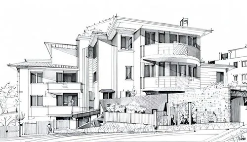 house drawing,habitat 67,residential house,apartment house,kirrarchitecture,houses clipart,apartment building,multistoreyed,an apartment,house with caryatids,residential,athens art school,two story ho