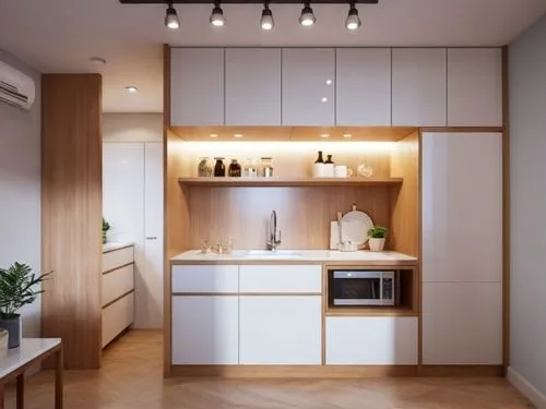 Plantas,an empty and modern kitchen with white cabinets,modern kitchen interior,modern minimalist kitchen,kitchen design,modern kitchen,kitchen interior,kitchenette,kitchen,cabinetry,pantry,walk-in cl