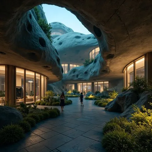Blobitecture Style Architecture Design Ideas