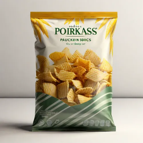 Packet of bagged snacks,potato crisps,parmesan wafers,potato chips,commercial packaging,portapalillos,crisps,polkagris,packshot,cracklings,kourabiedes,packaging and labeling,irish potato candy,papiero
